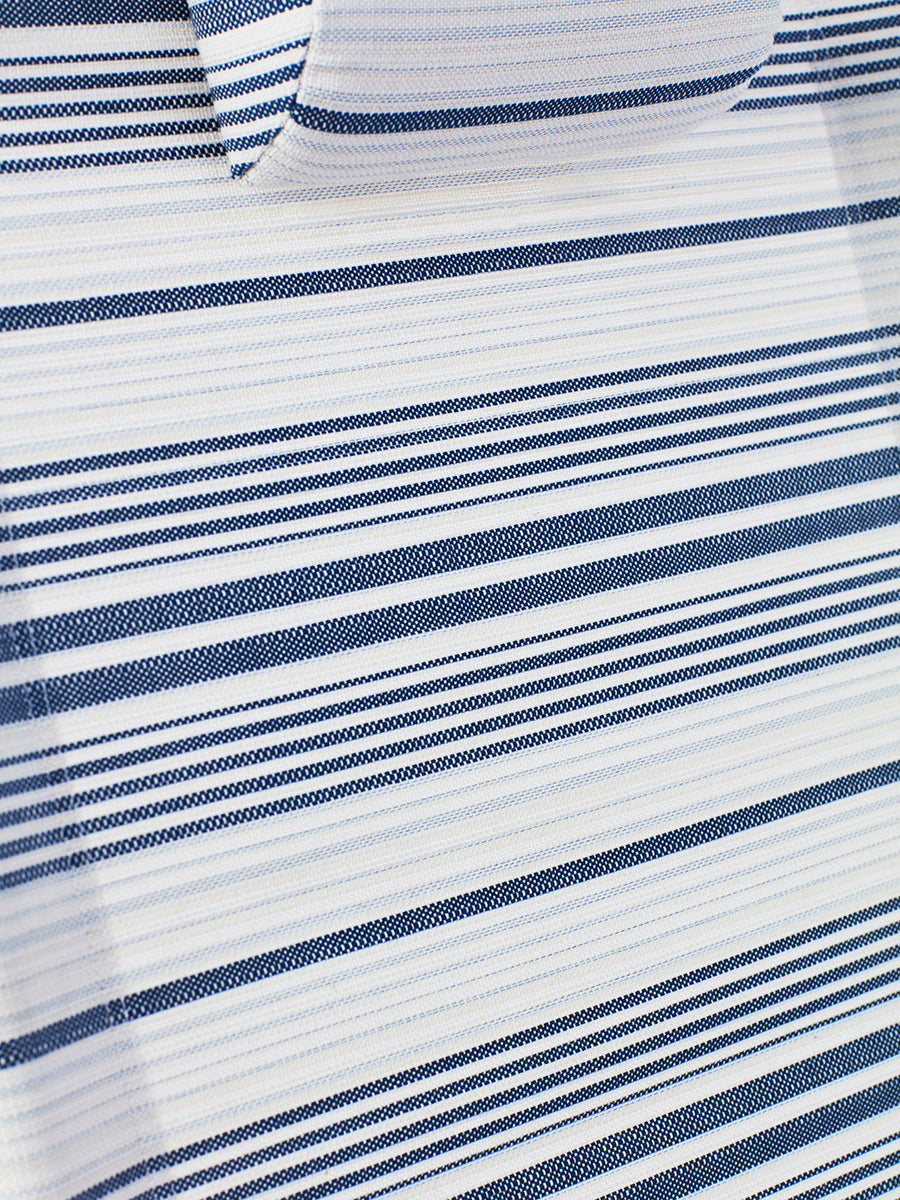 Luxe Striped Backpack Beach Chair