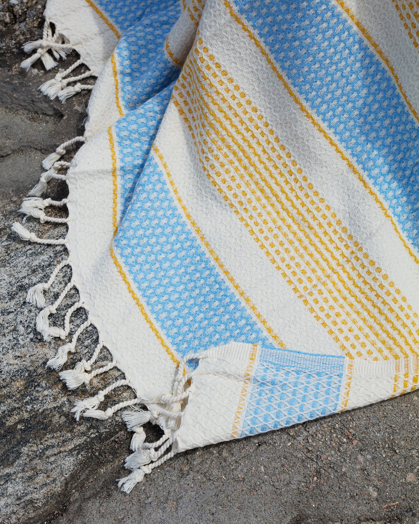 Harbor Yellow Organic Cotton Towel