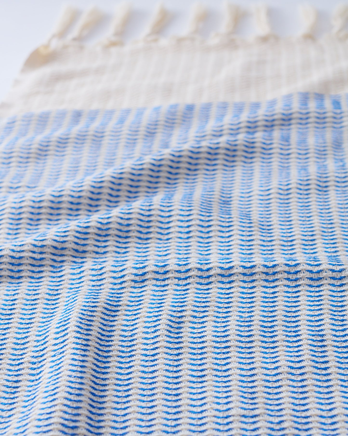 Sirena Blue Organic Cotton Towel
