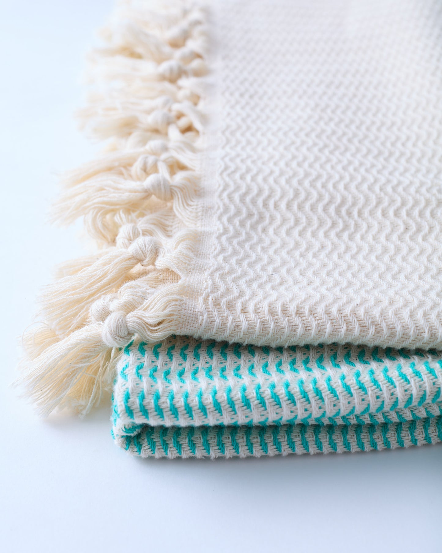 Sirena Sea Green Organic Cotton Towel