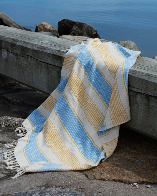 Harbor Yellow Organic Cotton Towel