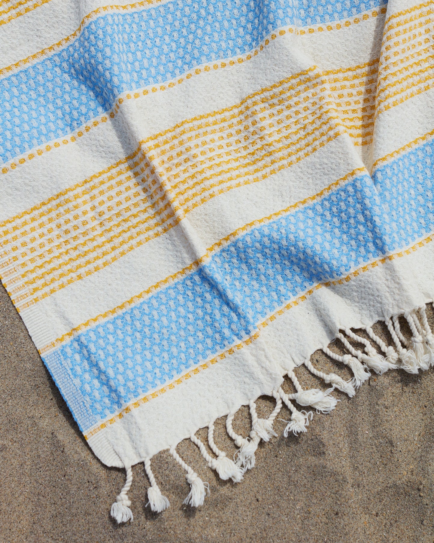 Harbor Yellow Organic Cotton Towel