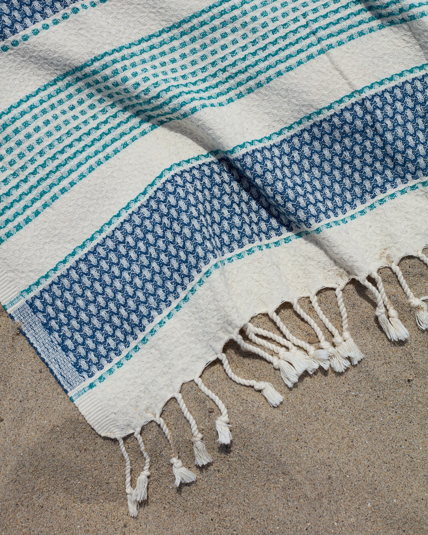 Harbor Blue Organic Cotton Towel